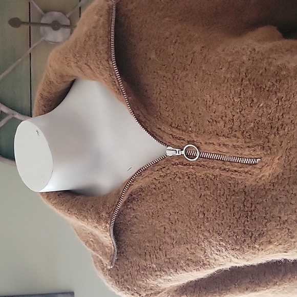 Wilfred Free Aritzia Gwyneth Half Zip Pullover Sweater - Picture 2 of 12